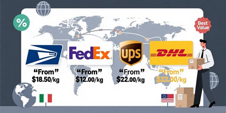 Find the cheapest way to ship internationally in 2025